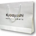 white paper shopping bag