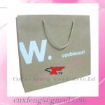 New style T-shirt Carrying Brown Kraft paper bag