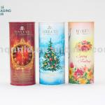 Printing Cylinder Confection Paper Tube Can For Food Packing