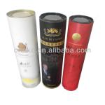 high quality customized paper tube with CMYK printing for sell