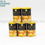 Aluminum Peelable Membrane Paper Composite Canister For Sealed Food Dried Mango Packing