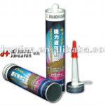 Fiber cartridge for adhesive