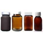 Brown 200ml glass medicine bottles