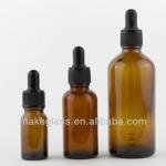 5ml 10 ml 15ml 20ml 30ml 50ml 100ml high quality amber bottle with dropper