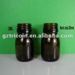 pharmaceutical amber glass bottle