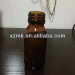 60ml glass oral liquid bottle/ amber glass bottle