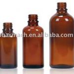 DIN 18 pharmaceutical product amber glass bottle