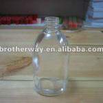 200ml clear glass medicine/pharmaceutical bottle
