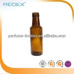 Small Amber Glass Bottle