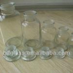 60ml 250ml 500ml 750ml 1000ml small mouth reagent glass bottle with glass lid