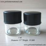 1ml Glass Bottle With Screw Top