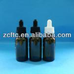 30ml amber glass bottle with child proof dropper for e-cigaratee