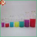 Clear low borosilicate USP Type I tubular glass vial
