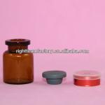 10ml pharmaceutical glass vial with stopper and cap
