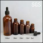 e-liquid glass bottle wiht glass pipette China supplyer