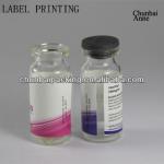 10ml glass vial for steroids with label printing