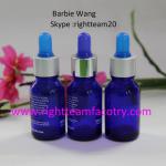 glass cosmetic bottles with dropper