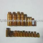 amber glass vials 1ml 2ml 3ml 5ml 10ml