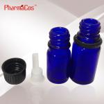 blue glass bottle for medicine ,10ml/5ml,ampoule