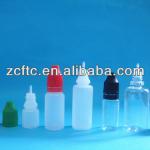 10ml,20ml,30ml plastic long thin dropper bottles, squeeze bottle with child proof cap