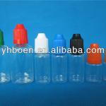 childproof cap clear 5ml 10ml 15ml 30ml liquid plastic dropper bottle