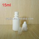 15ml PE Childproof With Tamper Evident Cap Dropper Plastic Bottle