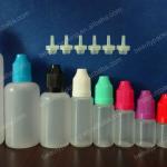 50ml PE dropper bottle for e liquid juice flavor with childproof cap and long thin dropper