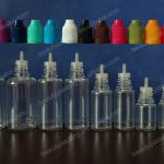 5ml PET dropper bottle for e liquid juice flavor with childproof cap long thin dropper