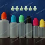 10ml LDPE bottle for e cigarette liquid juice flavor with childproof cap