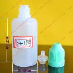 30ml PE nicotinic liquid for e cigarette bottle
