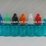 10ml blue PET eye drop bottle&amp;tamper evident cap for ejuice