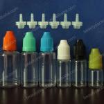 30ml PET dropper bottle for e liquid juice flavor with childproof cap and long thin dropper