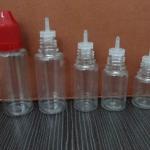 5ml,10ml,15ml,20ml,25ml,30ml E-liquid plastic bottle with thin dropper