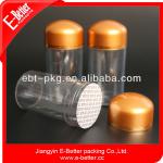 clear plastic pills bottle