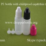plastic bottle 15ml for e-liquid/e juice flavors
