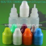 ISO8317 TUV/SGS for childproof and tamper evident cap bottle e-liquid labels