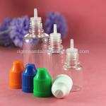 ISO 8317/SGS/TUV certificate 20ml ldpe dropper bottles,clear dropper bottes , dropper bottle with childproof cap