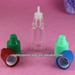 Dropper bottles 12ml eliquids,PET 10ml plastic dropper bottle,childproof cap&amp;long thin tip