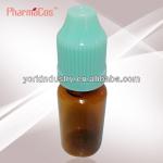 PET brown e-liquid bottle with dripper thick 10ml/15ml/20ml/30ml