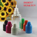 ISO 8317/SGS/TUV certificatee liking e liquid ,eye dropper bottles with childproof tamperproof cap