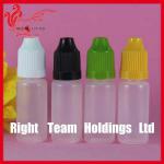 12ml plastic LDPE dropper bottle with colorful cap