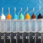 Hot!!10ml needle caps e-cigarette plastic bottle for packing