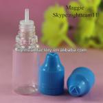 10ml pet plastic dropper bottle childproof&amp;tamperproof cap long thin tip bottle for elliquid,ejuice