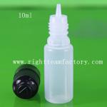 10 ml dropper bottles ldpe with child security and tamper proof cap