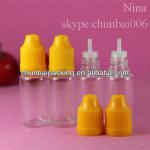 SGS/TUV certificate 10ml ldpe childproof dropper bottle empty bottle for oil