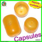 All Ordered Shapes Different Colors OEM Plastic Capsule