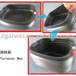 plastic folding turnover box