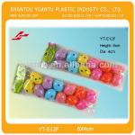 12pcs/set printed plastic easter egg container