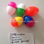 42mm*60mm Egg Shape Empty Bulk Vending Plastic capsule