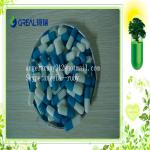 Pharmaceutical GMP certified size 0 Blue &amp; White Vegetable HPMC/Pullulan/Cellulose empty capsule wholesale